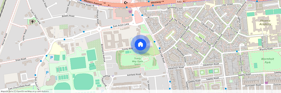 Trinity Way, W3, London