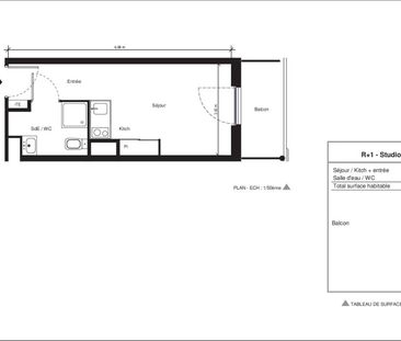 Location Appartement 1 pièce 18m² NIMES 30000 - Photo 1