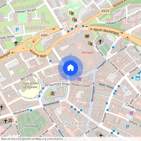 Meadowside, City Centre, Dundee, DD1