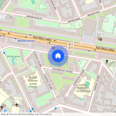 Graudenzer Straße 9d, 10243 Friedrichshain-Kreuzberg - Friedrichshain