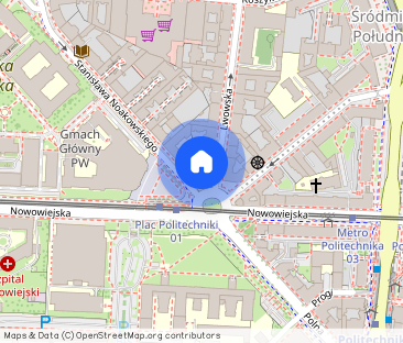 Kawalerka z oddzielna kuchnia przy Pl. Politechnik - Фото 1