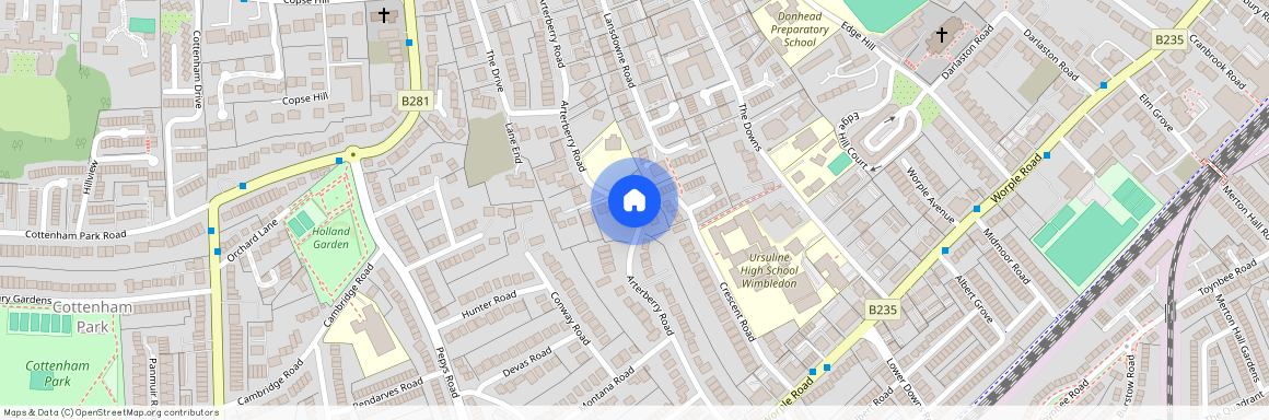 Arterberry Road, London, SW20