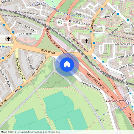 Cadogan Terrace, Victoria Park, Hackney, London, E9
