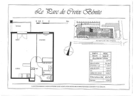 Location appartement 2 pièces 45 m² à Aucamville (31140) - Photo 2