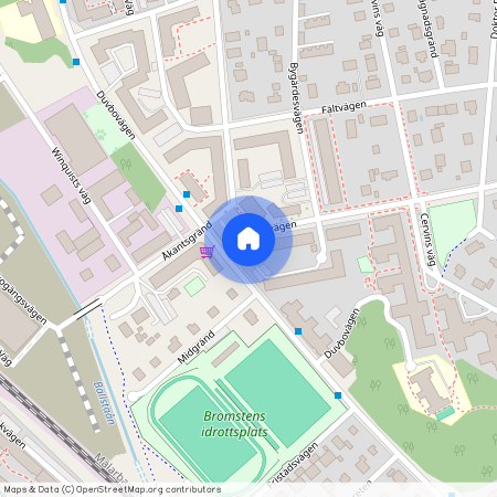 Gerda Bergstrands väg 4, Bromsten