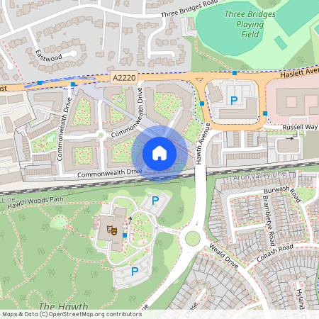 Flat 107 Page Court, 1 Knights Templar Way, RH10 1AT