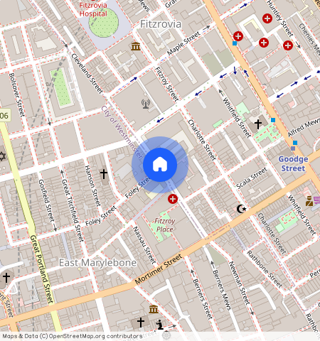 Cleveland Street, London, W1T