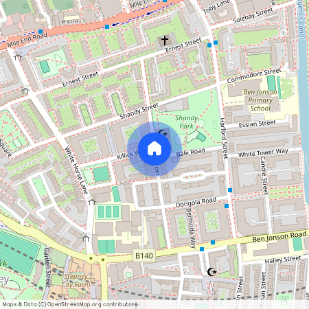 Duckett Street, Stepney Green, E1, London