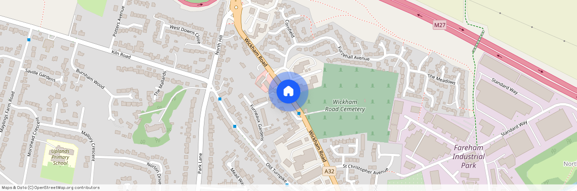 Wickham Road, Fareham, Hampshire, PO16