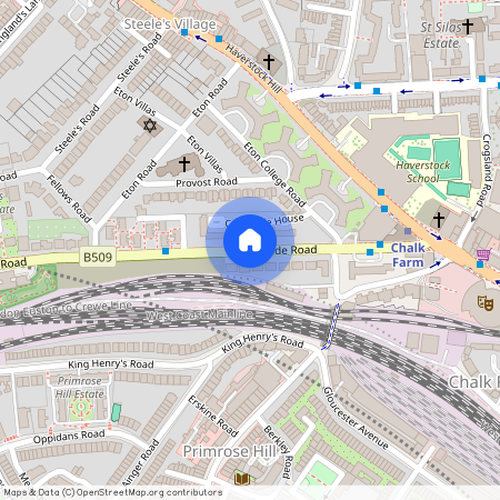 Adelaide Road, Chalk Farm, London, NW3