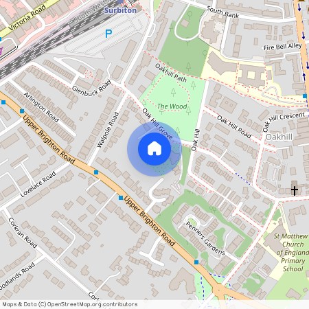 Oak Hill Grove, Surbiton KT6