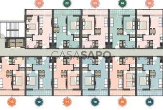 Apartamento T1 para alugar em Maia