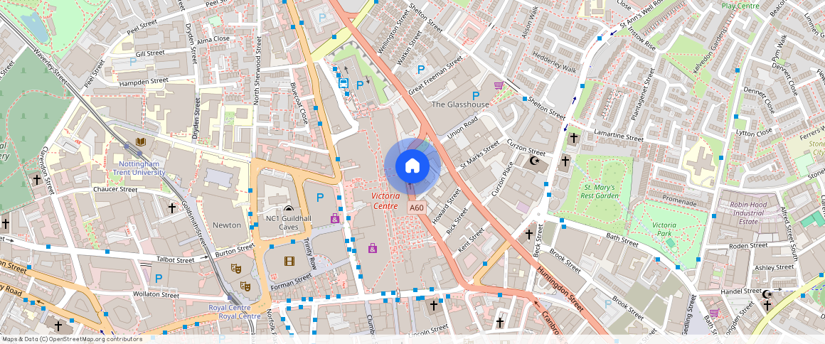 Flat 1, ** Glasshouse Street, Nottingham, Nottinghamshire, NG1