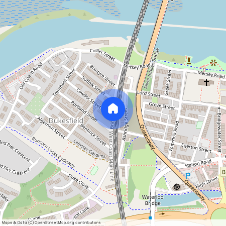 Brindley Street, Runcorn - Water INCLUDED