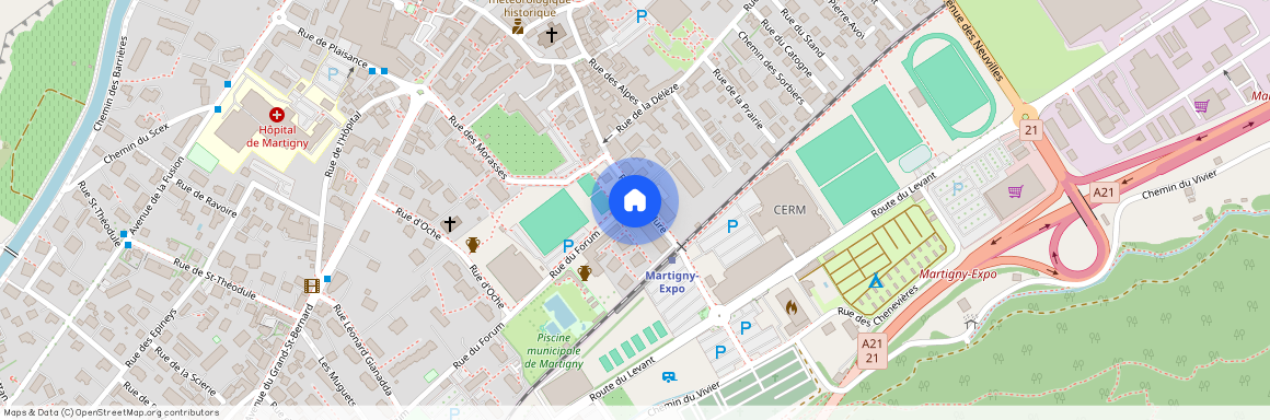 Rue d'Octodure 40B, 1920 - Martigny, Suisse