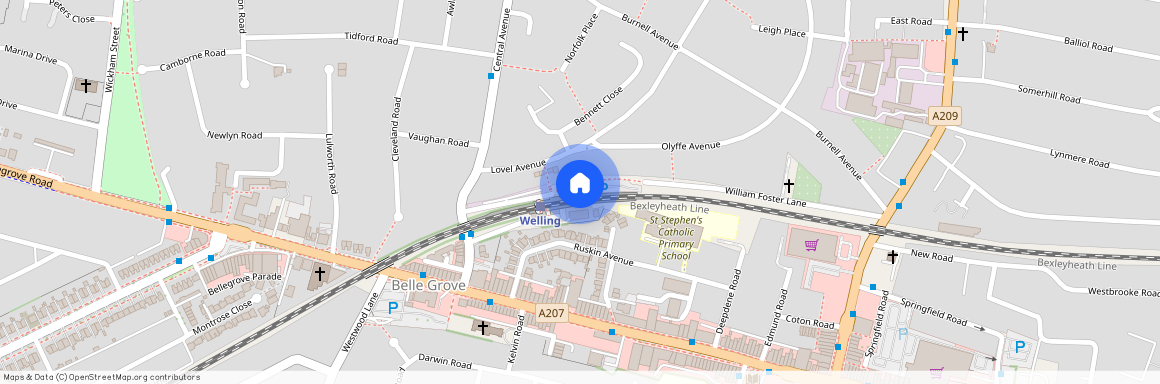 Station Approach South, Welling, Kent, DA16