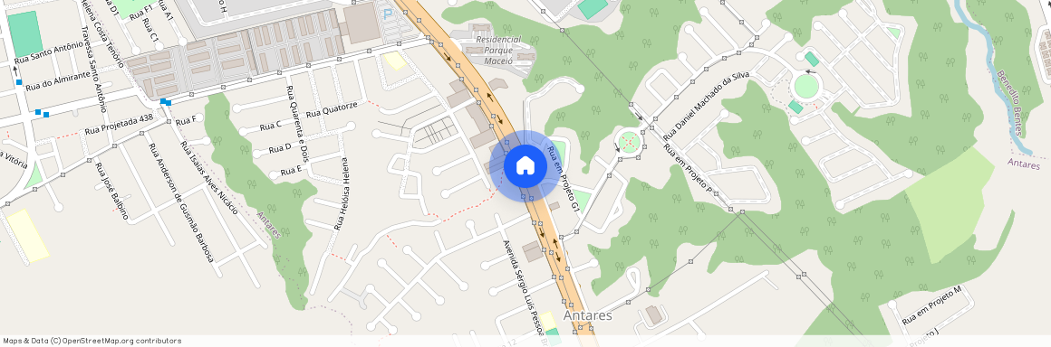 Avenida Menino Marcelo - até 99997/99998, Antares, Maceió, AL, 57083410