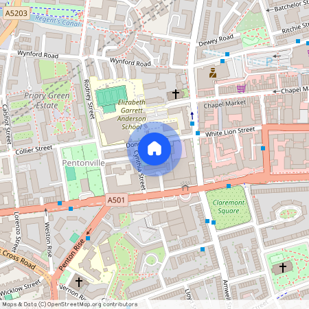 Prospect House, Donegal Street, Angel