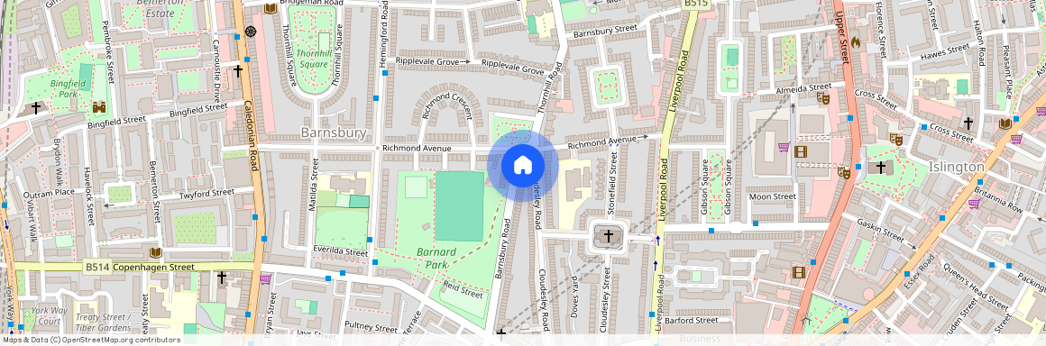 Barnsbury Road, Angel, N1