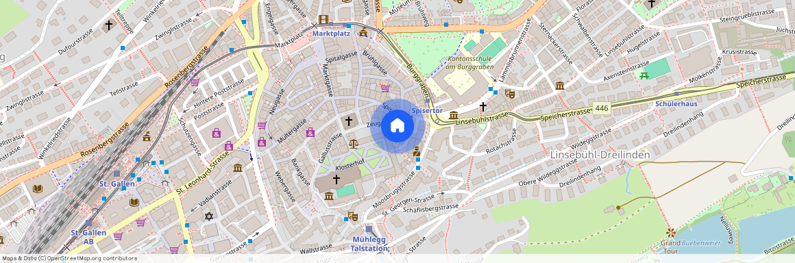 9000, St. Gallen, Zeughausgasse, 12