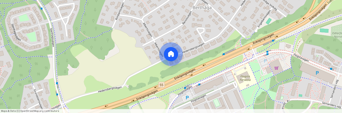 Hedensbergsvägen, Uppsala