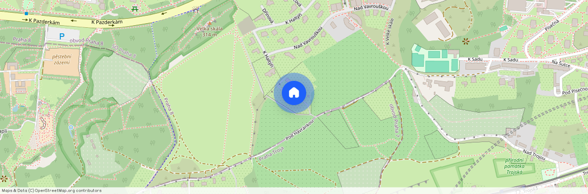 Pomořanská, Praha 8 - Troja