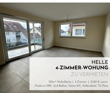 Hochwertige 4-Zimmer-Neubauwohnung mit Balkon & EBK – 73734 - Foto 1