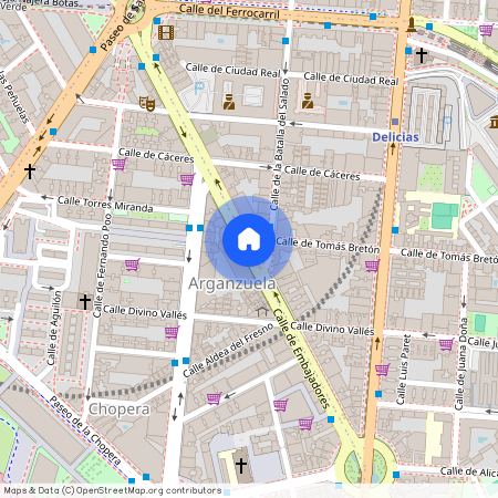 Calle de Embajadores, Madrid, Community of Madrid 28045