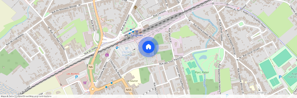 rue des Trois Planches, 47, 7060, Soignies