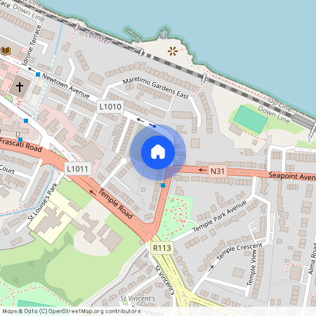 One Bedrooms @ Rockpoint, Blackrock, County Dublin, Newtown Avenue, A94W9R6