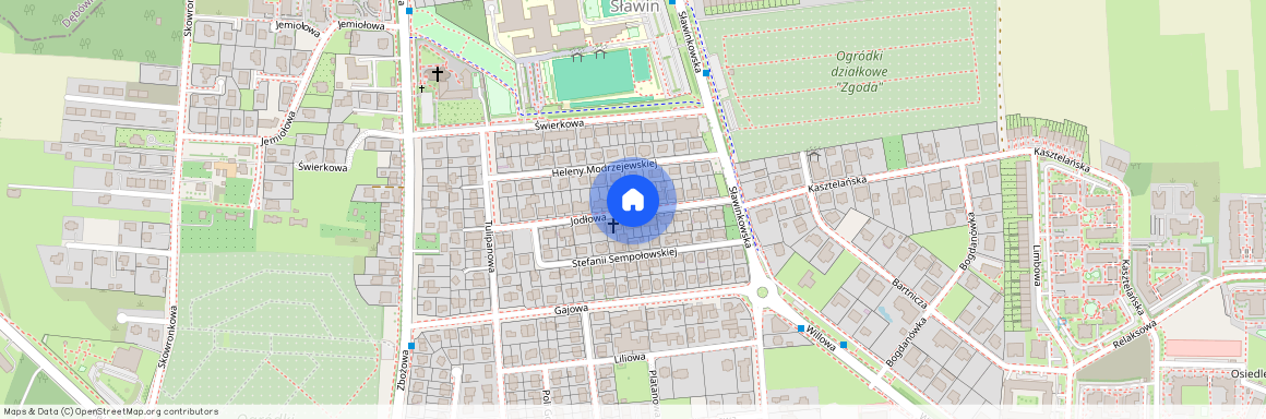 ul. Jodłowa, Sławin, Lublin, lubelskie