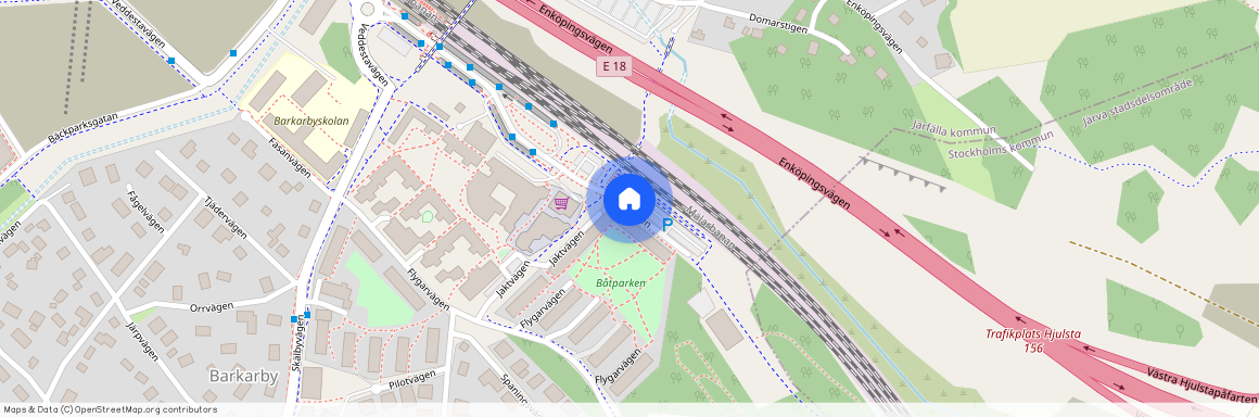 Attackvägen, Järfälla