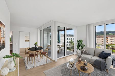 2.5 Zimmer, 63 m², 2. Stock - Foto 4