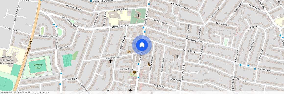 Wimborne Road, Bournemouth, BH9