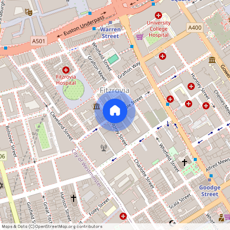 Maple Street, W1T, London