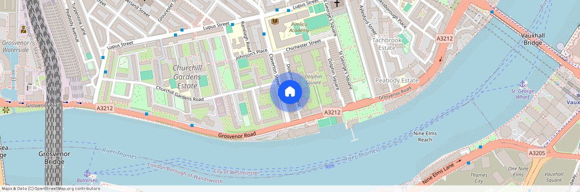 Claverton Street, Pimlico, London, SW1V