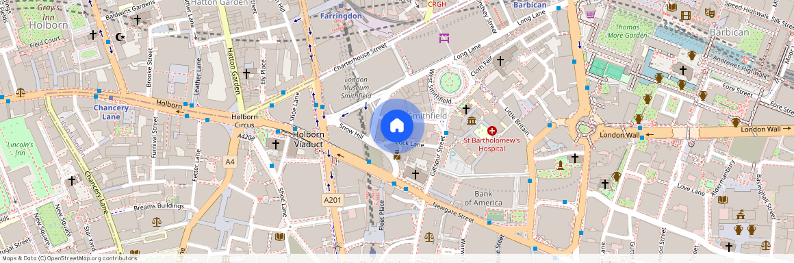 10 Hosier Lane, London EC1A