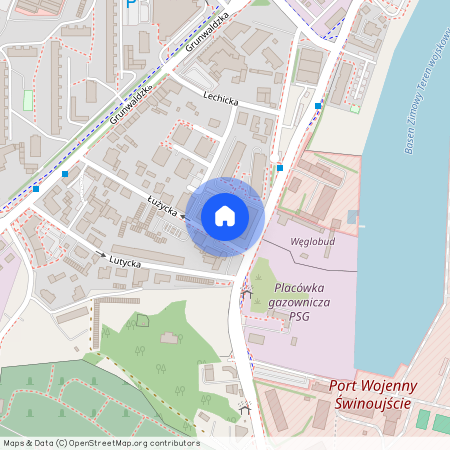 Łużycka 13, Świnoujście, zachodniopomorskie