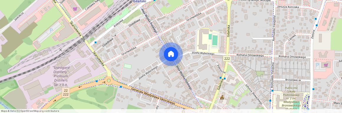 al. Wojska Polskiego, Starogard Gdański, starogardzki, pomorskie