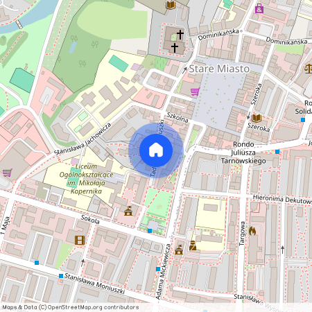 ul. Tadeusza Kościuszki, Tarnobrzeg, podkarpackie