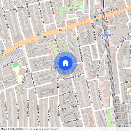 Benbow Road, Hammersmith, London