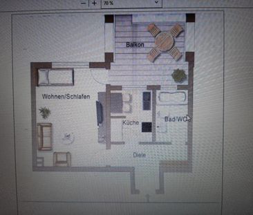 Apartment: 1 Zi.-Wohnung 51qm, 51381 Leverkusen, Am Weidenbusch - Photo 1