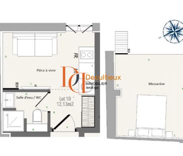 Location Appartement 1 pièce 26m² ST GENIS LAVAL 69230 - Photo 6