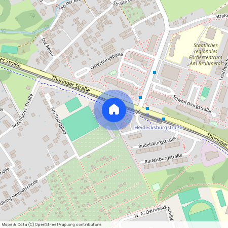 Rudelsburgstraße 2, 07552 Thüringen - Gera