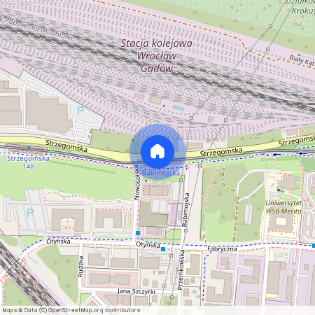 ul. Strzegomska, Muchobór Mały, Fabryczna, Wrocław, dolnośląskie
