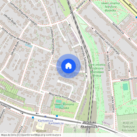 ul. ks. Bolesława Domańskiego, Pogodno, Zachód, Szczecin, zachodniopomorskie