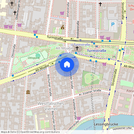 Krefelder Str. 1, 10555 Mitte - Tiergarten