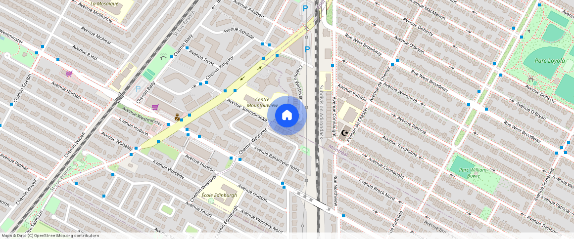 ** Chemin Westover, Côte-des-Neiges-Notre-Dame-de-Grâce, Côte-des-Neiges-Notre-Dame-de-Grâce, Ile de Montréal, H4X 1S6