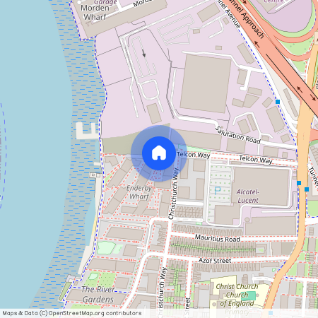 Ossel Court, Enderby Wharf, Telegraph Avenue, London, SE10