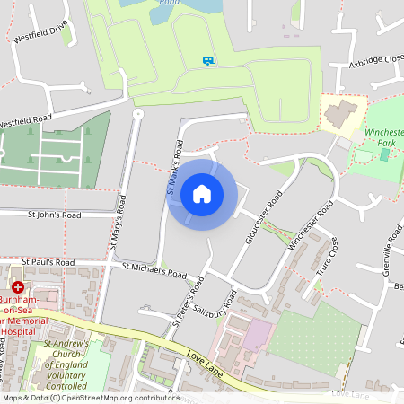 St. Marks Road, Burnham-On-Sea